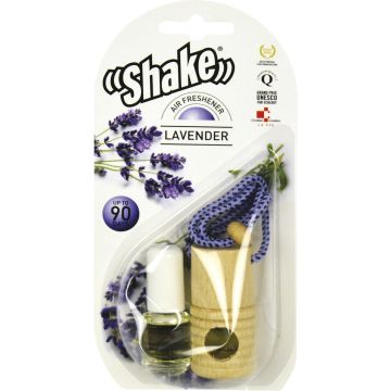 Shake Luchtverfrisser Lavendel + Navulling 2 X 4,5 Ml