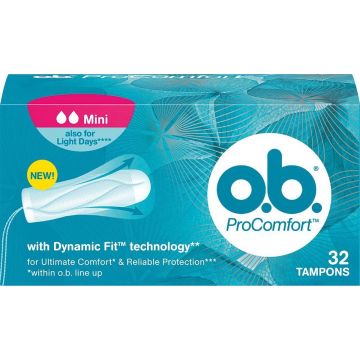 o.b.® ProComfort Mini Tampons -32 stuks