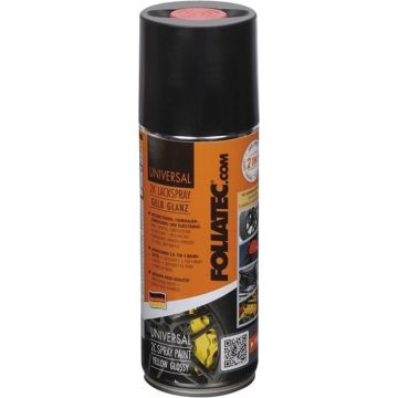 Foliatec Universal 2C Spray Paint - geel glanzend 1 x400ml