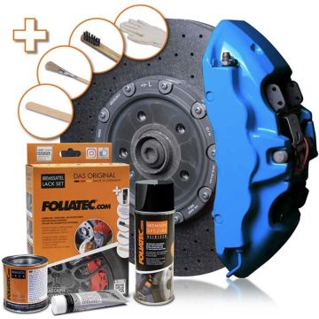 Foliatec Remklauwlakset - GT blauw - 3 Komponenten