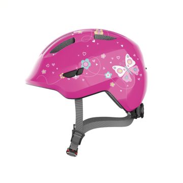 Abus Smiley 3.0 - Fietshelm - Kinderen Roze S (45 - 50 cm)