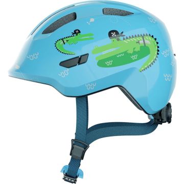 Abus Kinderhelm Smiley 3.0 S Blue Croco