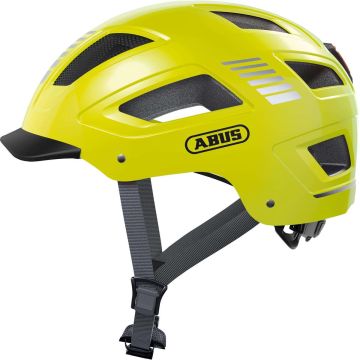 Abus Hyban 2.0 - Fietshelm Signal Yellow M (52 - 58 cm)