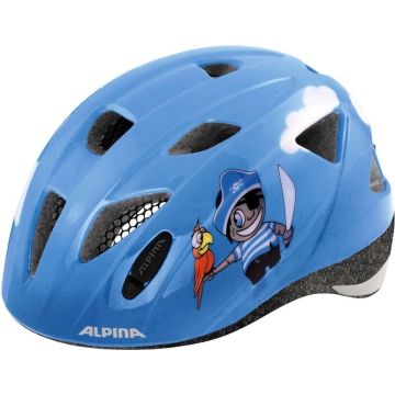 alpina helm | kids | kunststof | jeugd | blauw