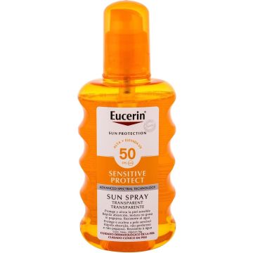 Body Zonnebrandspray Eucerin Transparant SPF 50 (200 ml)