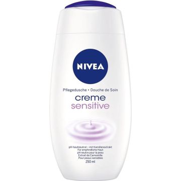 NIVEA Creme Sensitive Douchegel Vrouwen Lichaam 250 ml