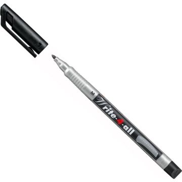 STABILO Write-4-All - Permanent Marker - Medium 1 mm - Zwart - per stuk