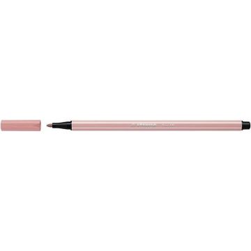 STABILO Pen 68 Brush - Premium Brush Viltstift - Blush Roze - per stuk