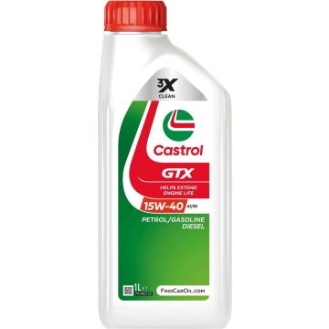 Castrol GTX 15w40 A3/B3 olie 1 liter