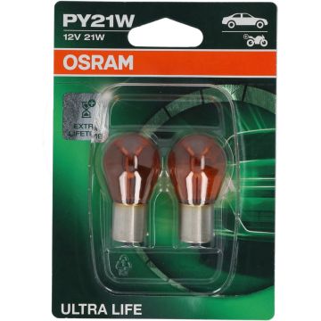 Osram PY21W / BAU15s 12V - Ultra Life - Set