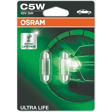 Osram Ultra Life 6418ULT-02B C5W SV8,5-8 12V 5W