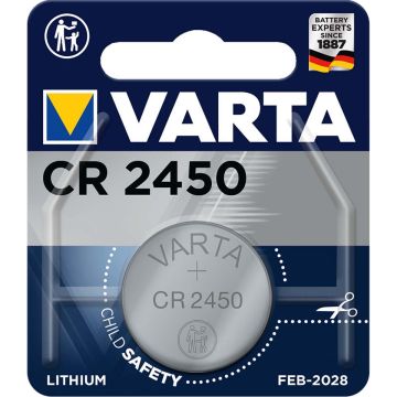 Varta Knoopcel Batterij CR2450 Lithium