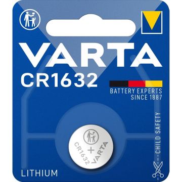 Varta CR1632 Lithium Knoopcel Batterij | 3V | 140 mAh