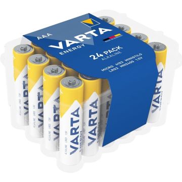 Varta Alkaline Batterij AAA / Lr03 - Batterij - 24 Stuks