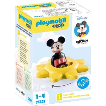 PLAYMOBIL 1.2.3 &amp; Disney Mickey Mouse Draaiende zon - 71321