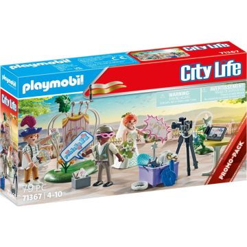 PLAYMOBIL City Life Bruidspaar met camera - 71367