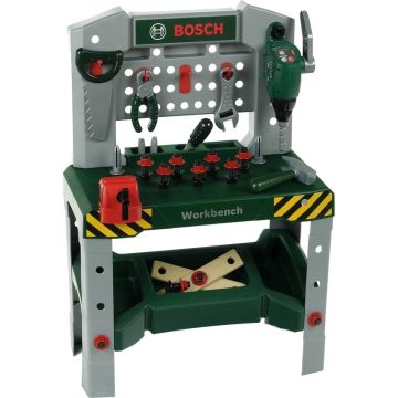 Bosch Werkbank inclusief 34 accessoires - Speelgoed