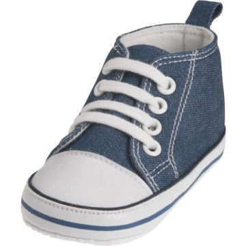 Playshoes sneaker jeans blauw Maat: 18