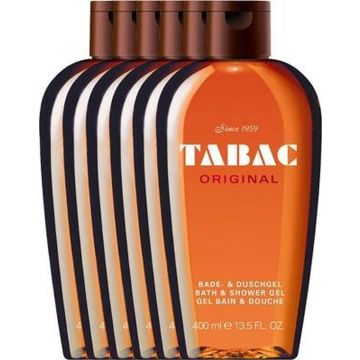 Tabac Original Bath And Douchegel Man Voordeelverpakking 6 x 400 ml