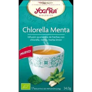 Yogi Tea Chlorella Menta 17 Bolsitas