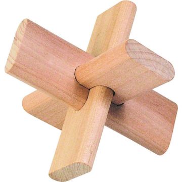 Goki Het kruis: iq puzzel hout