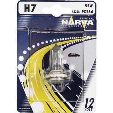 Narva Reservelamp Auto H7 55w Staal Transparant