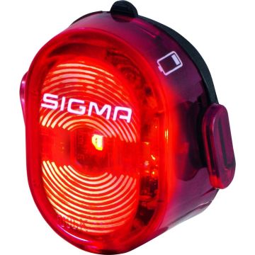 Sigma Nugget II Flash USB Fiets Achterlicht - Li-ion accu - Oplaadbaar