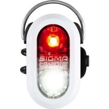 Sigma Micro Duo Fiets Verlichtingsset - Wit en Rood in één