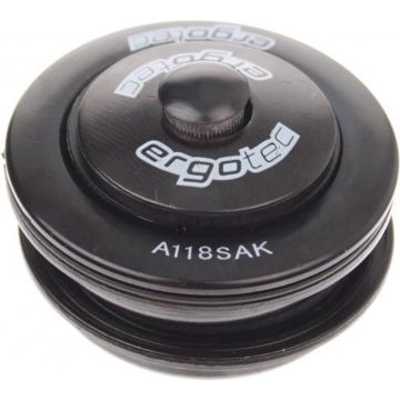 Ergotec Balhoofdstel10,0mm Draadloos 1 1/8 Inch Staal Zwart