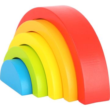 Houten regenboog bouwblokken - Hout speelgoed vanaf 1 jaar