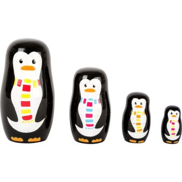 Small Foot - Matroesjka - Pinguin Familie