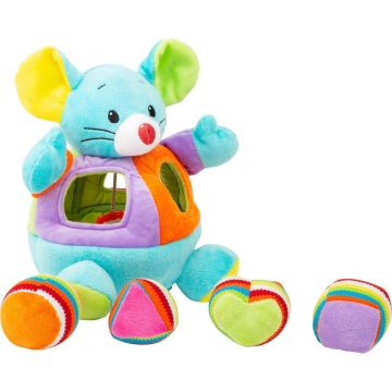 small foot - Shapes Mouse Plush Toy