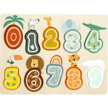 small foot - Numbers Puzzle "Safari"
