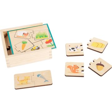 small foot - Feeding Animals Wooden Puzzle