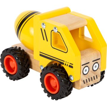 Houten cementwagen - Houten speelgoed vanaf 1,5 jaar