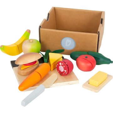 Lunchbox met snijdbare groente en fruit - ''Fresh'' serie