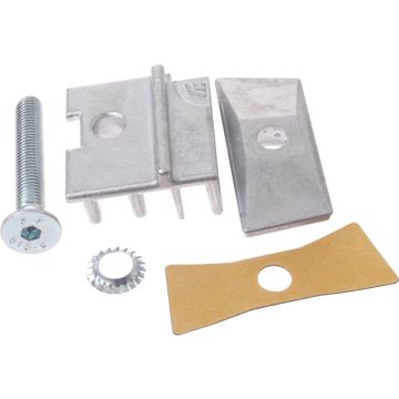 Hebie Adapter Set Voor Dubbele Standaard Aluminium