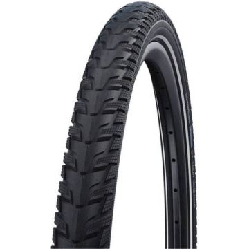 Schwalbe Buitenband - Energizer Plus Tour - 28 inch x 1.40 - Zwart Reflecterend