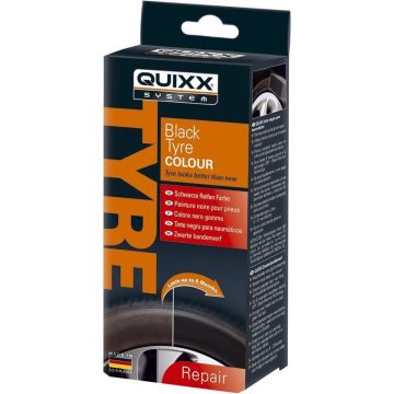 Quixx Black Tyre Colour / Bandenzwart 75ml
