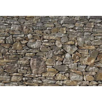 Komar Behang Stone Wall fotobehang