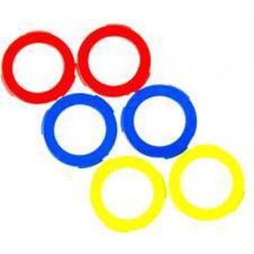 2701239 - Ring-kit voor remklauw, 2-cilinderklauw, vanaf MJ2015 (blauw, neon-rood, neongeel) (VE = 6 stuks)