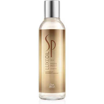 Wella Professionals SP Luxe Oil Keratin Protect Shampoo Bain - Normale shampoo vrouwen - Voor Alle haartypes - 200 ml - Normale shampoo vrouwen - Voor Alle haartypes