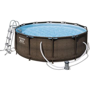 Bestway Zwembadframe Pool Power Steel™ Set Ø366x100cm