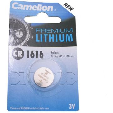 Camelion Batterij Knoopcel Lithium 3v Cr1616 Per Stuk