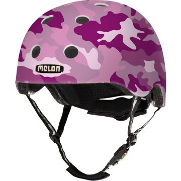 Melon helm Camouflage Pink XL-2XL (58-63cm) roze