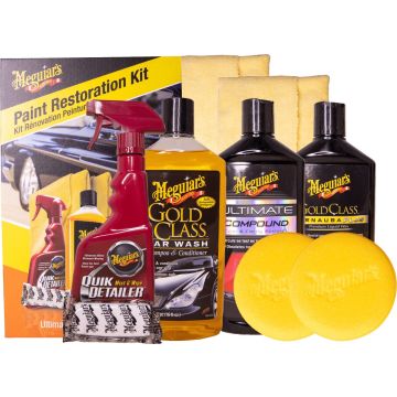 Meguiar's Paint Restoration Kit - Auto Lak Herstel Kit - 8 stuks - Autoschoonmaakmiddel