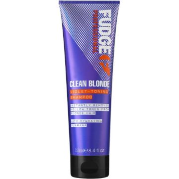 Fudge Clean Blonde Violet Toning Shampoo - 250 ml