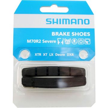 Shimano Remblokrubbers M70r2 1 Paar Zwart