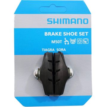 Shimano Remblokken M50t V-brake 50 X 12 Mm Zwart 2 Stuks