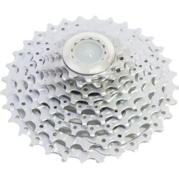 Shimano Cassette XT 9-speed 11-34 tanden zilver Uitvoering 11-32 tanden